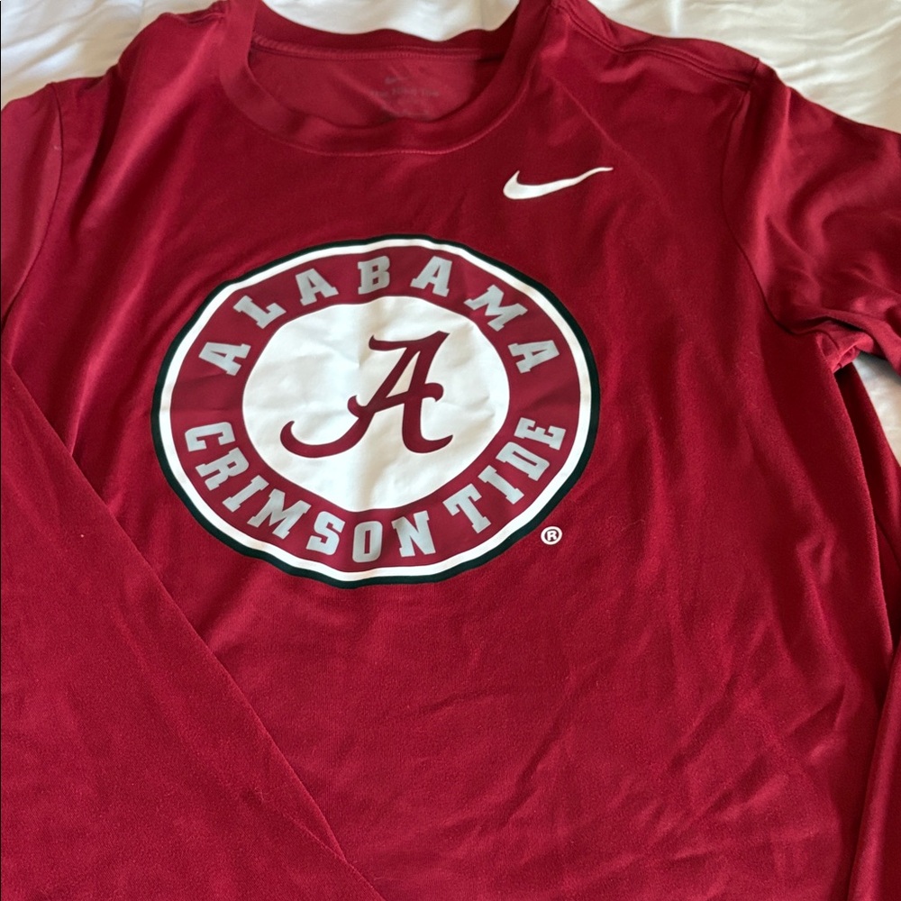 Nike Red Alabama Crimson Tide Long Sleeve Shirt